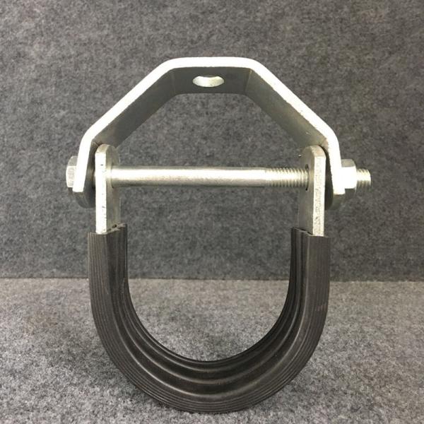 Anodized Aluminum Seismic Brace For Pipe Bolted Bracket For Seismic Protection