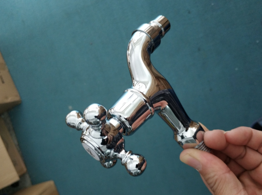 Antique Brass Bibcock 4point ODM Outdoor Faucet Garden Tap