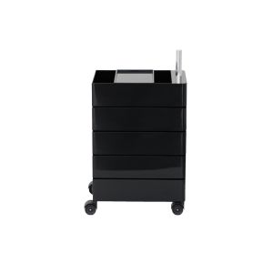 Small Hot Pot Restaurant Movable Side Cabinet Colorful With Multi Layer