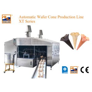 Automatic Wafer Cone / Cookie Edible Coffee Cup Making Machine