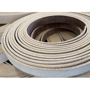 Asbestos Flexible Woven Brake Lining Roll Ground Woven Brake Lining with Brass