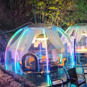 Clear Dome Bubble Tent House With PC Aluminium Material