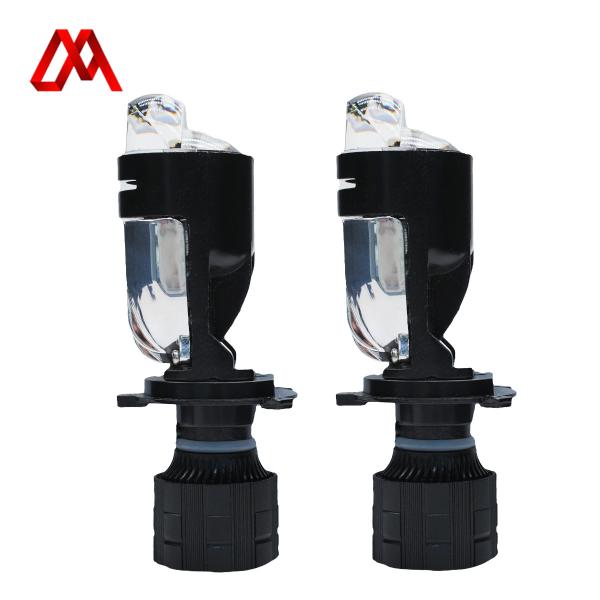 Buy A10 96W 9600LM 6500K 3570 Chips two-dimensional Led Projector Mini LENS at wholesale prices