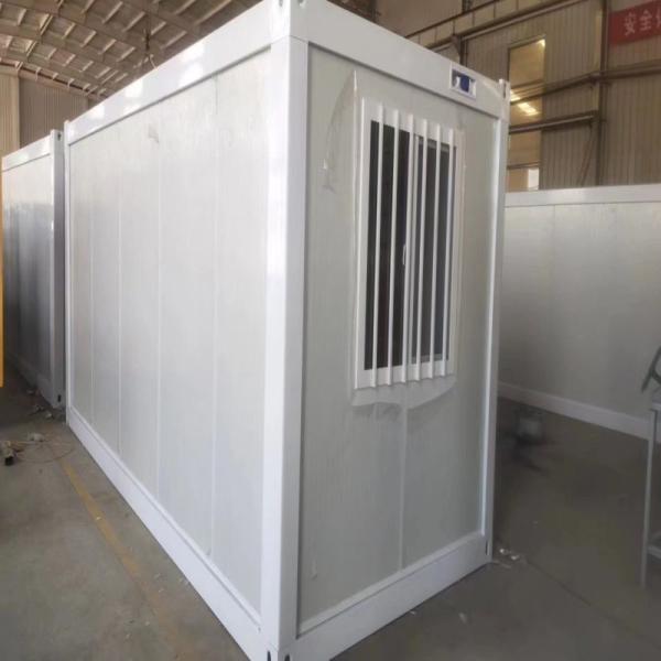 Galvanized Steel Structure Two Story 20ft Prefab House White Or Customized Color