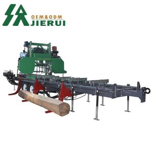 Industrial Wood Big Tree Cutting Machine Electric Motor Bandsaw Mill in South
