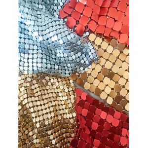 Durable Metal Sequin Fabric With Customizable Wire Diameter 2-7mm