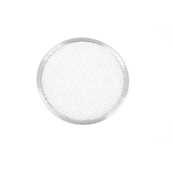 Buy 6 inch - 22 inch round aluminum pizza screen mesh pizza tray perforated pizza pan baking tray baking pan at wholesale prices