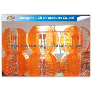 Bright Color Knocker Inflatable Rolling Ball Suit , Inflatable Sumo Ball For