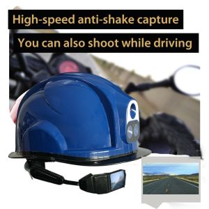 Face Recognize AI Thermal Imaging Helmet Camera Identity Verification