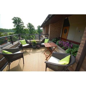 Quality Environmental recycled deck boards With Polishing Surface For Balcony for sale