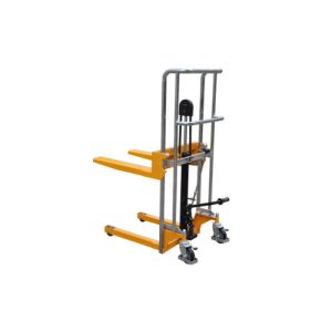PF Mini Stacker With Fixed Forks and The V-Shaped Plate Is Optional Capacity