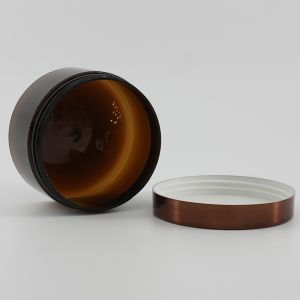 Cosmetic Packaging PET Cream Jar With Plastic Lid 200ml/250ml