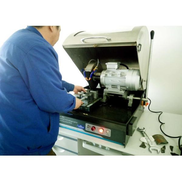 Metallographic Cutting Machine / 3Kw 3 Phase Metallographic Cutting Machine 80Mm Automatic Cutting Speed