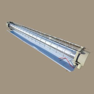 High CRI Ra 80 IP66 Double Linear Explosion Proof Fluorescent Light Long