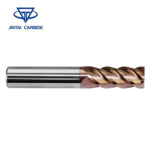 Hrc55 Carbide Square End Mills With Excellent Workpiece Finishes
