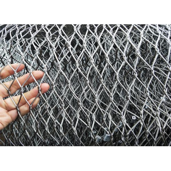 Sturdy Stainless Steel Wire Rope Mesh Panels For Secure Installations