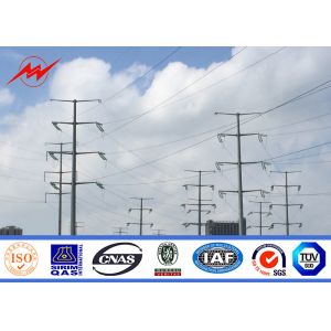 BV 69KV Power Distribution Steel Utility Pole