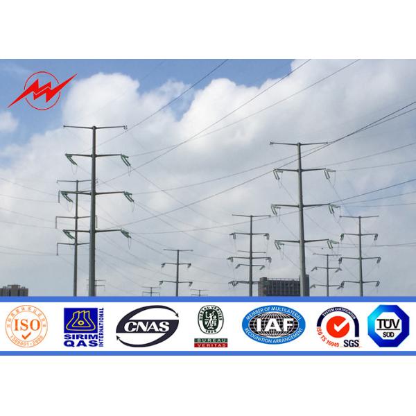 Buy BV 69KV Power Distribution Steel Utility Pole at wholesale prices