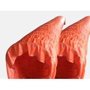 Oil Resistance Waterproof PVC Tarpaulin For Ventilation Duct Heat Resistance