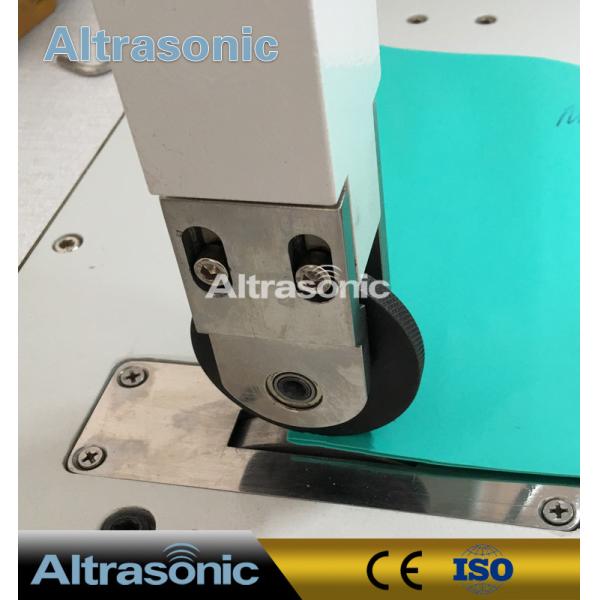 Ultrasonic Sealing machine 35khz With Titanium OEM Wheel for polyester fabric sewing
