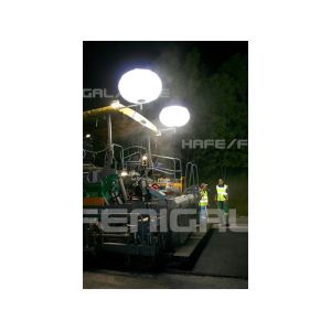 Highway Pavement Construction Safety Glare Free Inflatable Lighting Balloon 360