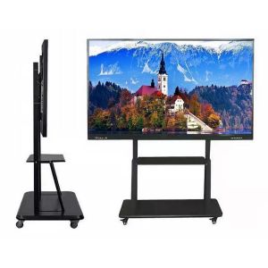 55 65 75 Inch Interactive Digital Signage Kiosk Teaching Whiteboard For Meeting