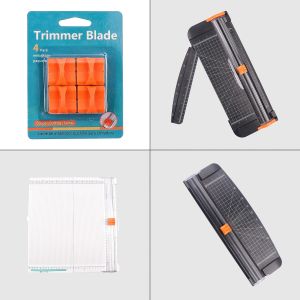 Safe A4 Paper Cutter Replacement Blade with Automatic Security Safeguard Design