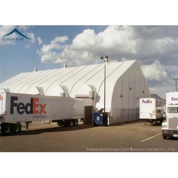 Giant Western Aircraft Hangar Wind Resistant With Aluminium Structure