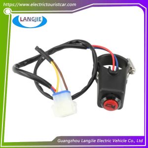 Electric Golf Cart Component EZGO Red Horn Stop Button