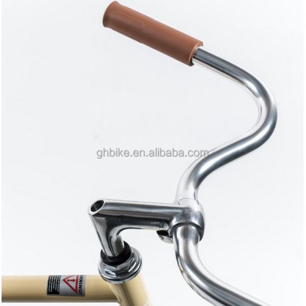 Hard Frame 1.8m Length CE Coaster Brake Single Speed Hybrid City Bike for Adult Men