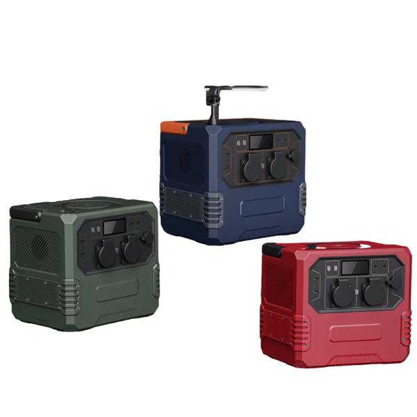 ABS 1000w Solar Power Generator 2000W Outdoor Portable Power Station