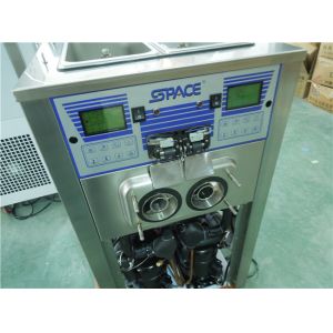 Table Top Frozen Commercial Yogurt Making Equipment With Two Compressors