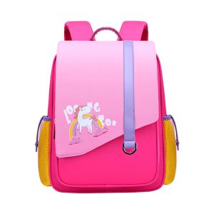 Leather Breathable Large Capacity School Backpack Toddler Waterproof Book Bag