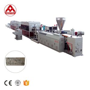 Quality Double-screw PVC Stone Siding Extrusion Line with Screw Design for sale