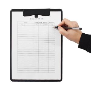 China Magnetic Warehouse Office Clipboards A4 Plastic Clipboard MCB1912 on sale