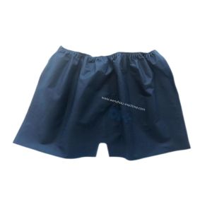 Adjustable Size Disposable Spa Massage Shorts Pants Nonwoven Underwear Making