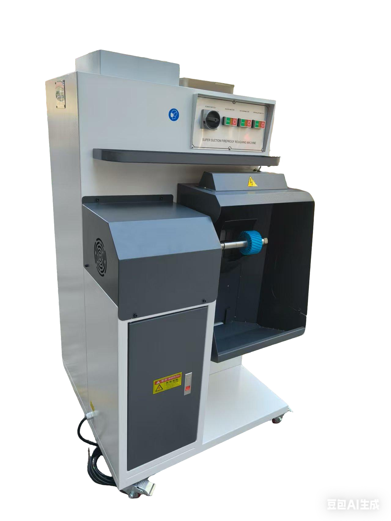 Fireproof EVA Sole Leather Shoe Sanding Roughing Buffing Polishing Machine