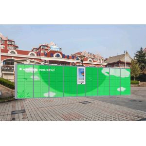 Smart Outdoor Automatic Digital Sms Sending Dry Clean Locker
