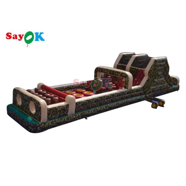 Buy EN14960 PVC Bouncer Inflable Obstacle Course Puncture Proof at wholesale prices