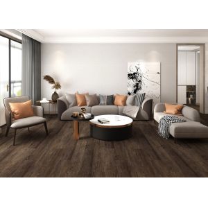 183mm Rigid Core SPC Herringbone 5mm 5.5mm Ecological Friendly Elasticity Slip