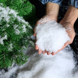 Quality Christmas Snow Powder Simulation Snowflakes Do Not Require Water Addition for sale