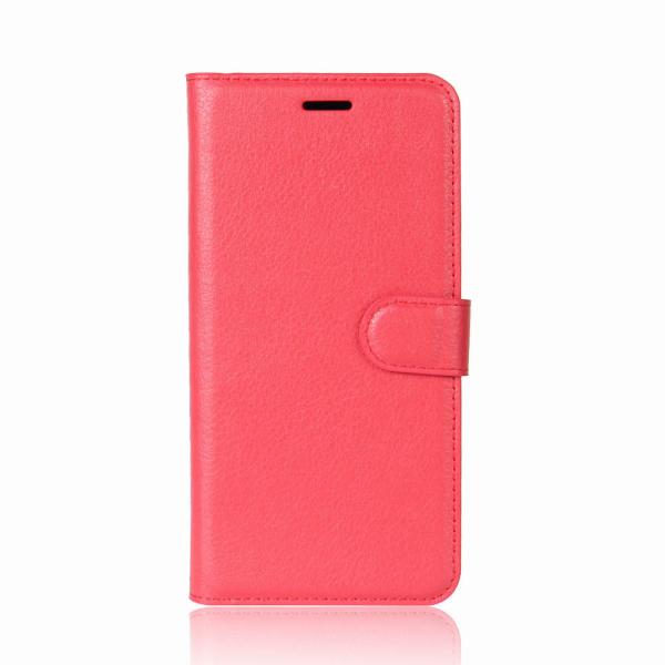 2018 Litchi Pattern Flip PU Leather Holder Stand Card Slot Cellphone Case Wallet for Samsung Galaxy S9