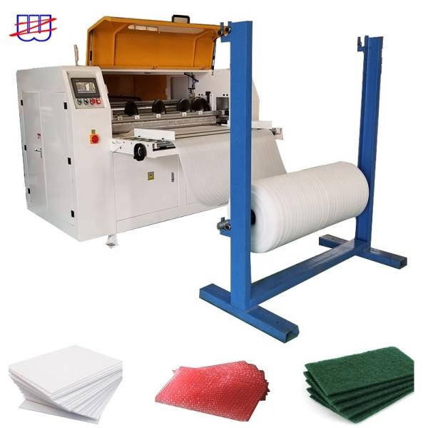 Fully Automatic CNC Cutting And Slitting Cutter For Air Cushion Bubble Film
