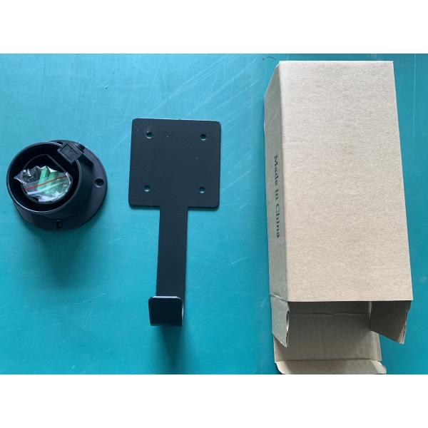 IEC62196 Type 2 EV Plug Holder Black Steel With Cable Management