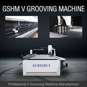 1500mm V Groove Cutter Machine Home Decoration Sheet Metal Grooving Machine