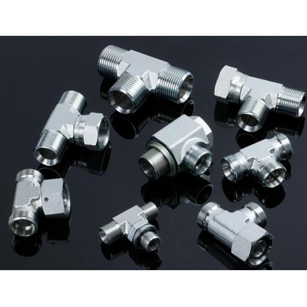 Hydraulic Fittings Wholesalereasonable Price Different Standard Bsp NPT Jic Thread Tube Connectors Fittings Hydraulic Joints Pipeadapters Carbon Stainless
