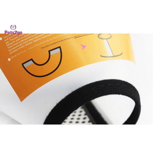 4XL Adjustable 1kg Pet Recovery Collar For Adult Cats And Small Dogs