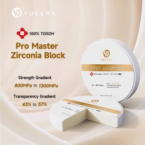 Yucera Pro Master 4D Multilayer Zirconia Block Press ST Dental Lab Discs