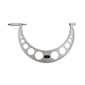 Outside Micrometer with Interchangeable Anvils and Carbide-Tipped Measuring