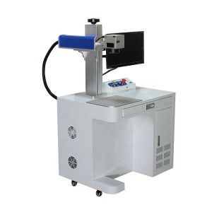 Single Phase AC250V 10A Portable Laser Engraving Machine On Metal